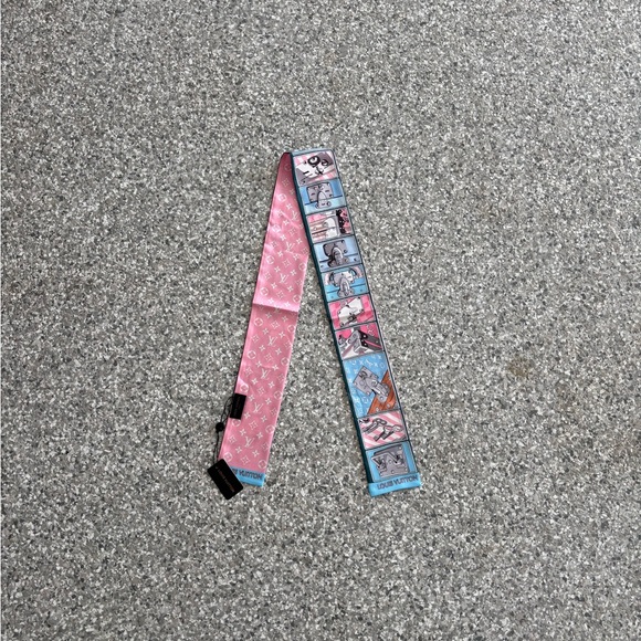 Louis Vuitton Pink and Blue Suitcase Bandeau - Picture 1 of 2